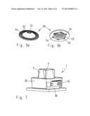 DEVICE FOR FIXING A CABLE TO A CABLE OUTLET CONNECTOR diagram and image