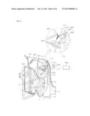 AIR CONTROLLING SYSTEM OF AIR CONDITIONER FOR VEHICLE diagram and image