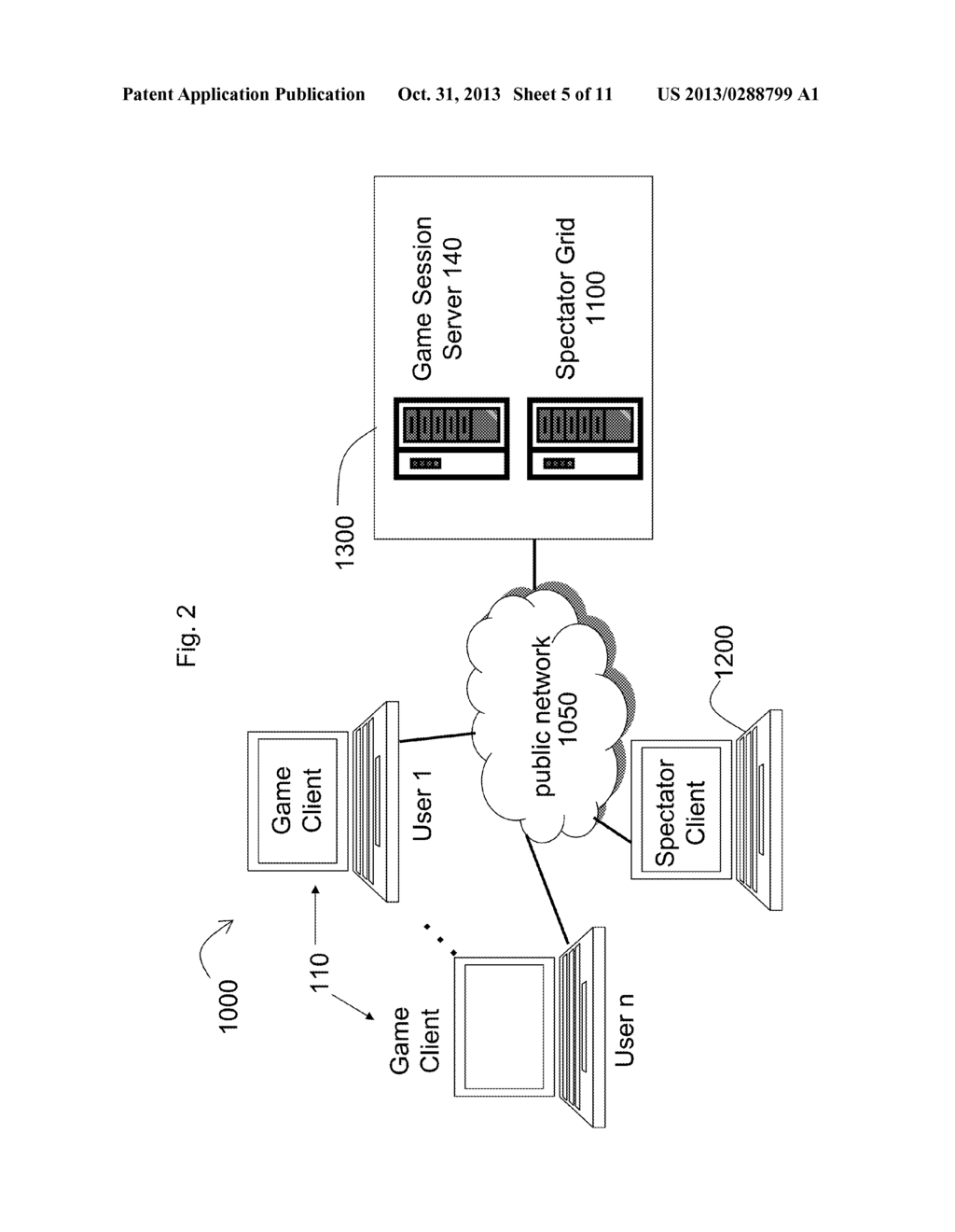 SYSTEMS AND METHODS THAT ENABLE A SPECTATOR'S EXPERIENCE FOR ONLINE ACTIVE     GAMES - diagram, schematic, and image 06