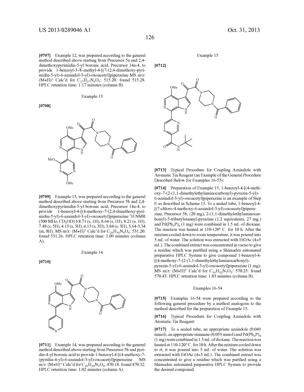 PHARMACEUTICAL FORMULATIONS OF SUBSTITUTED AZAINDOLEOXOACETIC PIPERAZINE     DERIVATIVES WITH PROTEASE INHIBITORS - diagram, schematic, and image 127