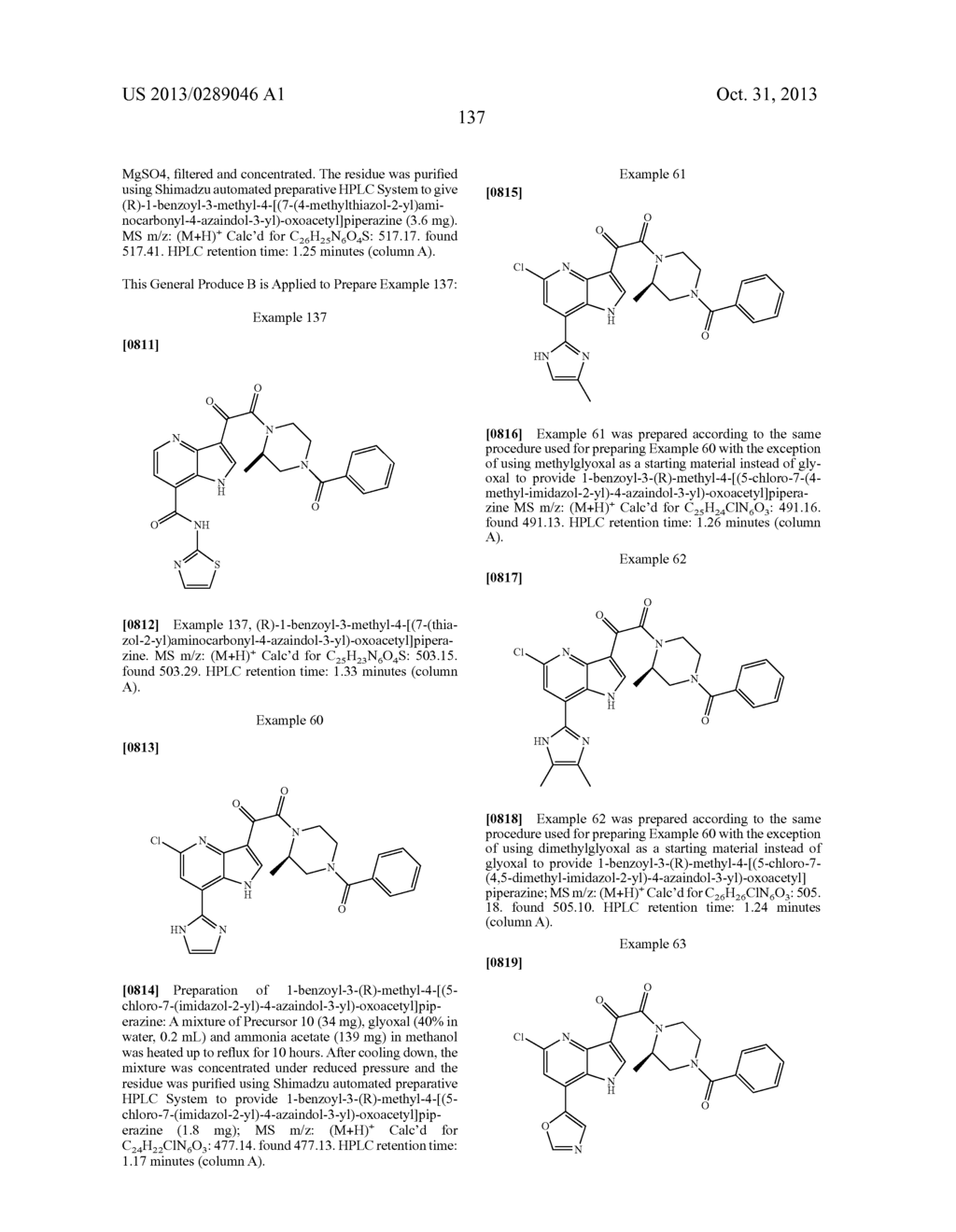 PHARMACEUTICAL FORMULATIONS OF SUBSTITUTED AZAINDOLEOXOACETIC PIPERAZINE     DERIVATIVES WITH PROTEASE INHIBITORS - diagram, schematic, and image 138