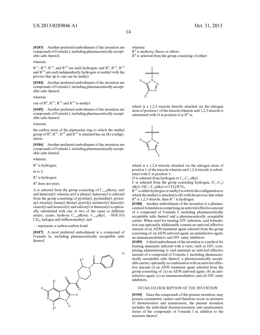 PHARMACEUTICAL FORMULATIONS OF SUBSTITUTED AZAINDOLEOXOACETIC PIPERAZINE     DERIVATIVES WITH PROTEASE INHIBITORS - diagram, schematic, and image 15