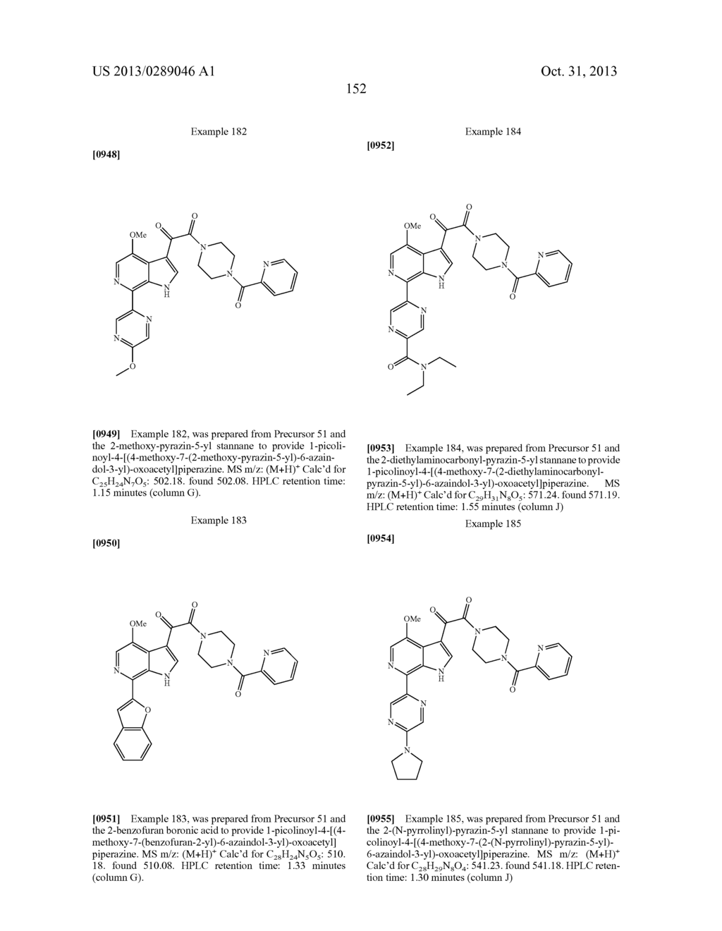 PHARMACEUTICAL FORMULATIONS OF SUBSTITUTED AZAINDOLEOXOACETIC PIPERAZINE     DERIVATIVES WITH PROTEASE INHIBITORS - diagram, schematic, and image 153