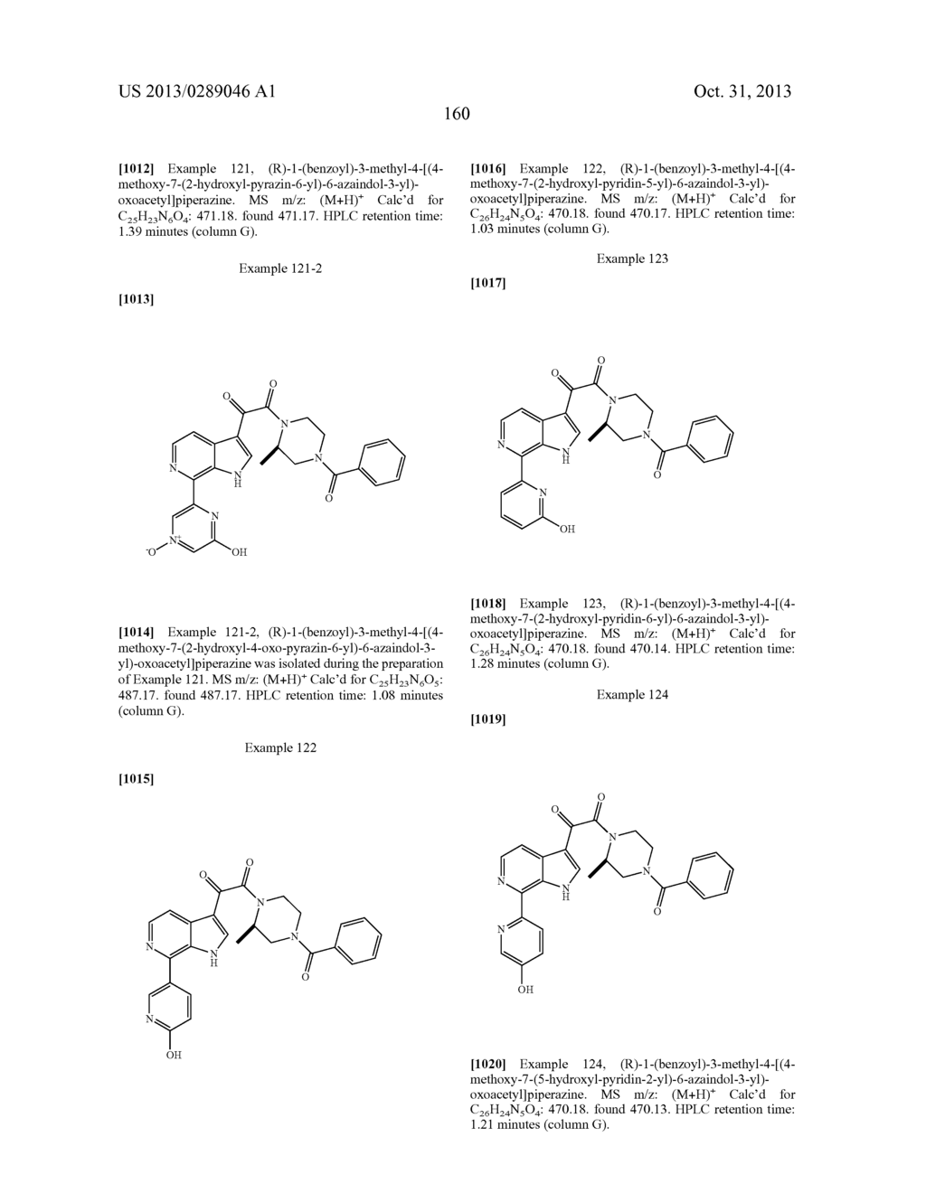 PHARMACEUTICAL FORMULATIONS OF SUBSTITUTED AZAINDOLEOXOACETIC PIPERAZINE     DERIVATIVES WITH PROTEASE INHIBITORS - diagram, schematic, and image 161