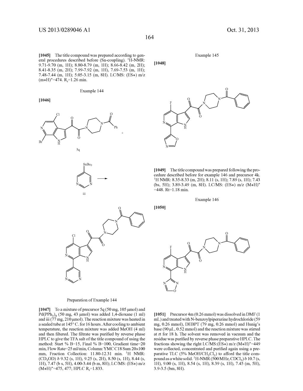 PHARMACEUTICAL FORMULATIONS OF SUBSTITUTED AZAINDOLEOXOACETIC PIPERAZINE     DERIVATIVES WITH PROTEASE INHIBITORS - diagram, schematic, and image 165