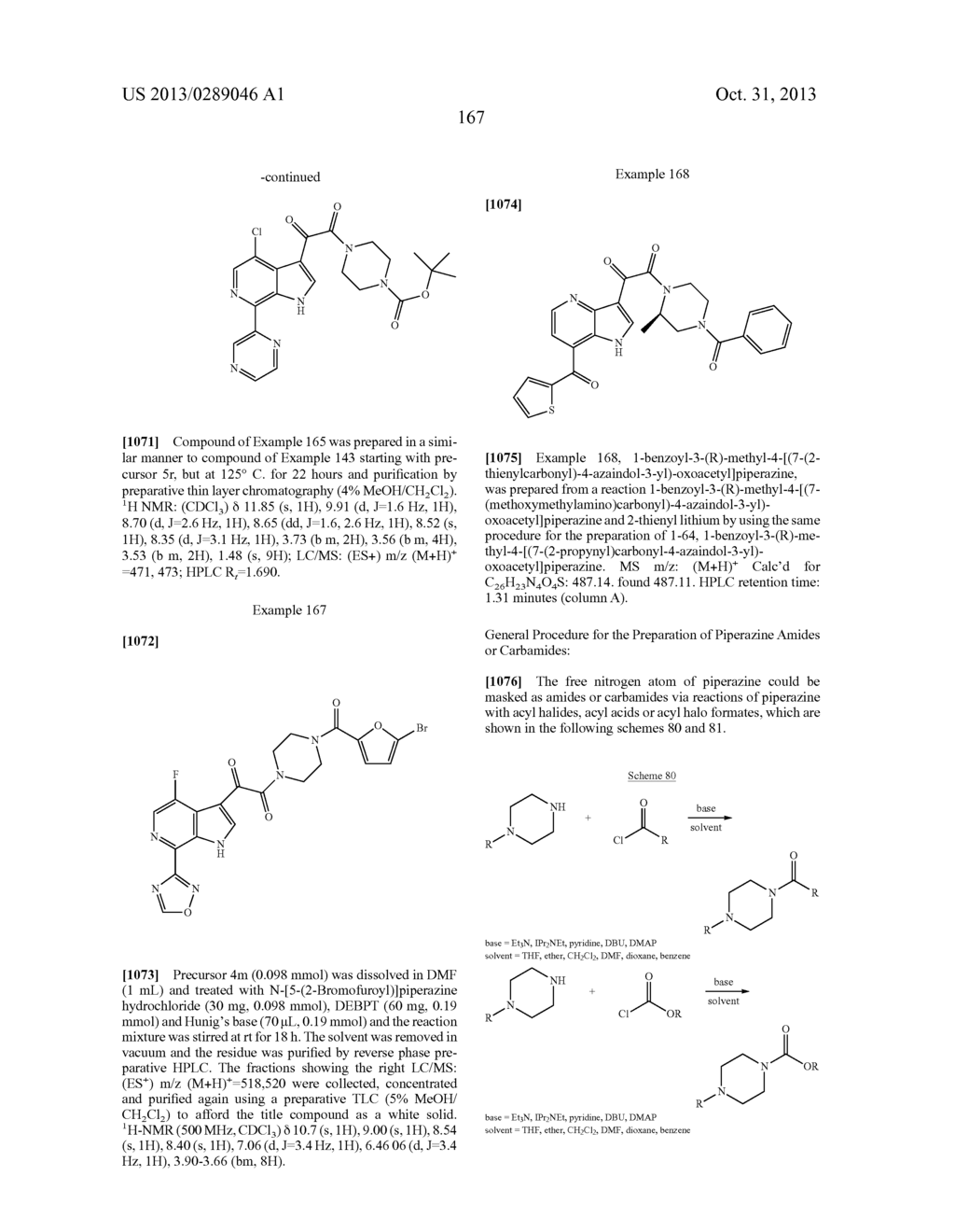 PHARMACEUTICAL FORMULATIONS OF SUBSTITUTED AZAINDOLEOXOACETIC PIPERAZINE     DERIVATIVES WITH PROTEASE INHIBITORS - diagram, schematic, and image 168