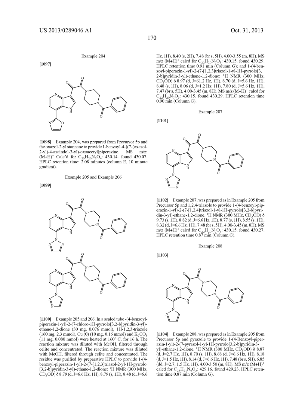 PHARMACEUTICAL FORMULATIONS OF SUBSTITUTED AZAINDOLEOXOACETIC PIPERAZINE     DERIVATIVES WITH PROTEASE INHIBITORS - diagram, schematic, and image 171