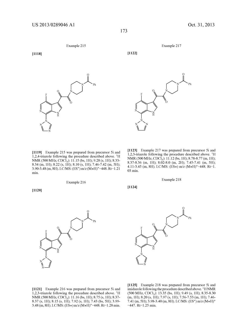 PHARMACEUTICAL FORMULATIONS OF SUBSTITUTED AZAINDOLEOXOACETIC PIPERAZINE     DERIVATIVES WITH PROTEASE INHIBITORS - diagram, schematic, and image 174