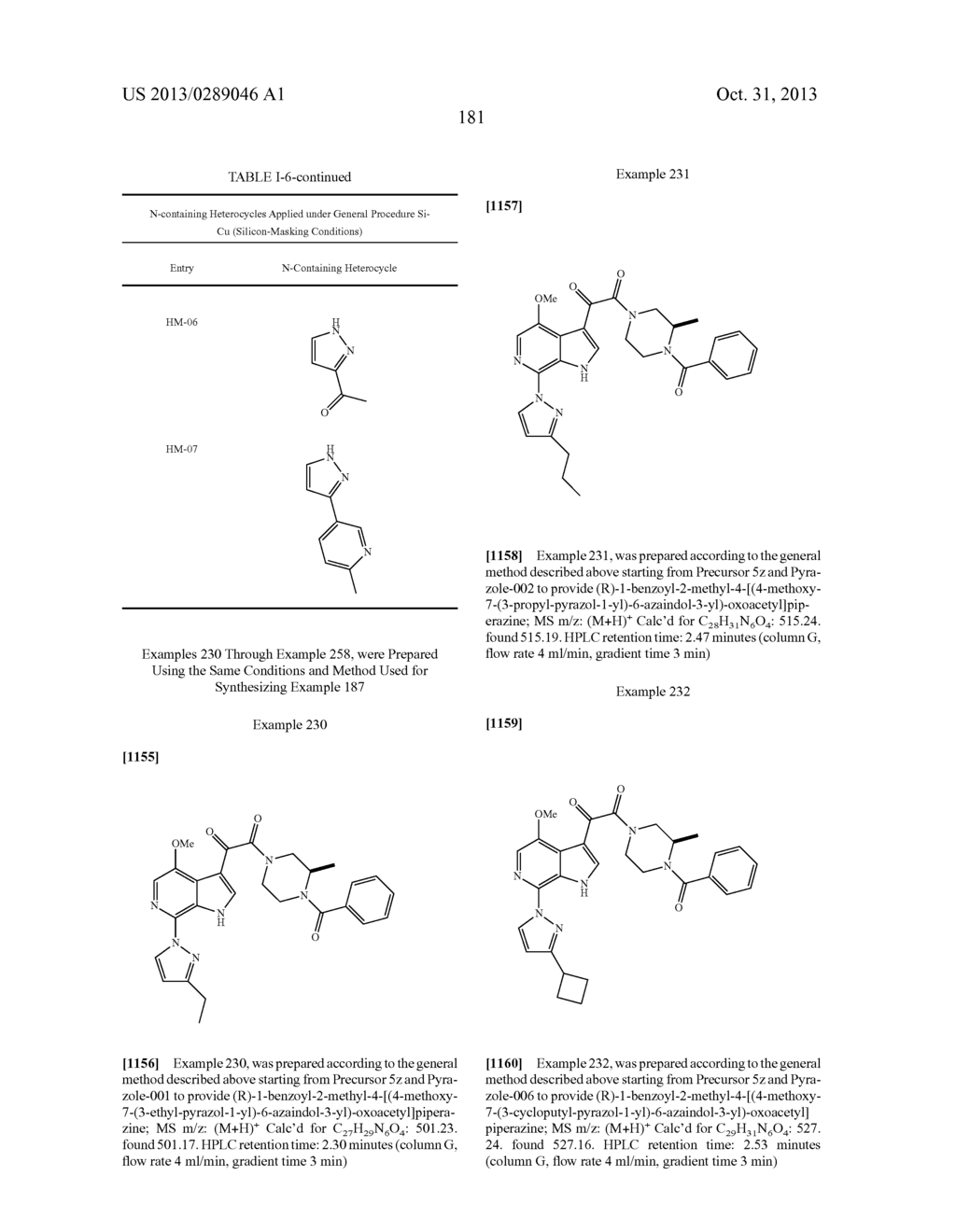 PHARMACEUTICAL FORMULATIONS OF SUBSTITUTED AZAINDOLEOXOACETIC PIPERAZINE     DERIVATIVES WITH PROTEASE INHIBITORS - diagram, schematic, and image 182