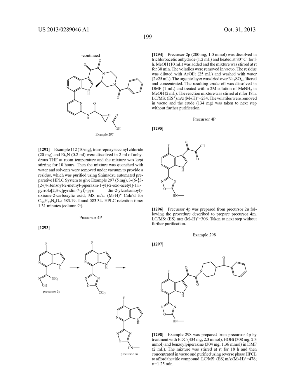 PHARMACEUTICAL FORMULATIONS OF SUBSTITUTED AZAINDOLEOXOACETIC PIPERAZINE     DERIVATIVES WITH PROTEASE INHIBITORS - diagram, schematic, and image 200