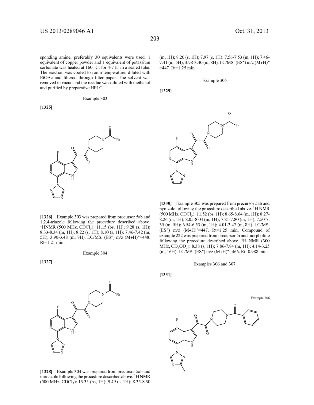 PHARMACEUTICAL FORMULATIONS OF SUBSTITUTED AZAINDOLEOXOACETIC PIPERAZINE     DERIVATIVES WITH PROTEASE INHIBITORS - diagram, schematic, and image 204