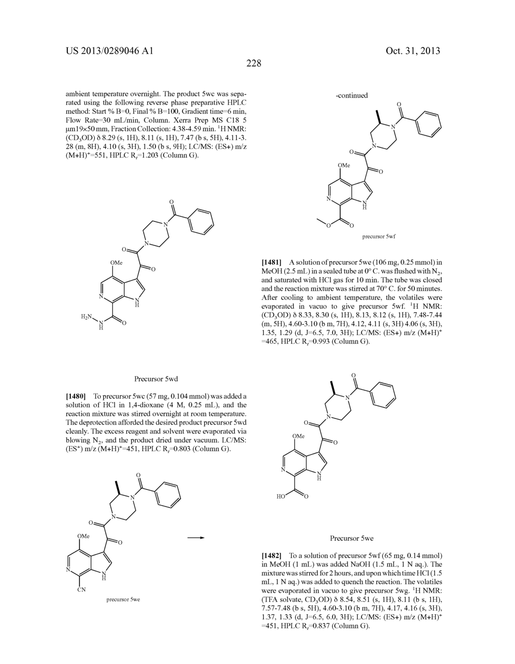 PHARMACEUTICAL FORMULATIONS OF SUBSTITUTED AZAINDOLEOXOACETIC PIPERAZINE     DERIVATIVES WITH PROTEASE INHIBITORS - diagram, schematic, and image 229