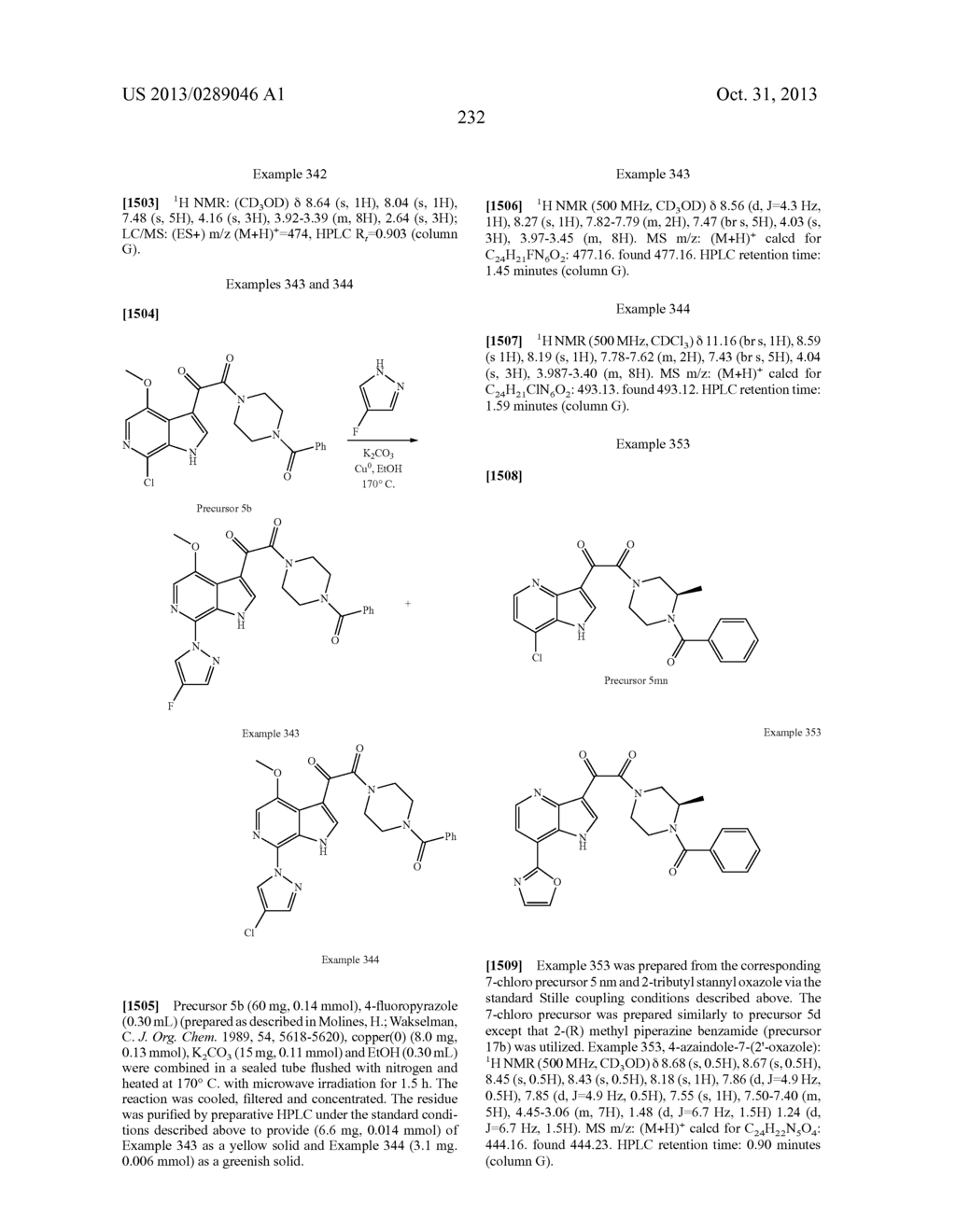 PHARMACEUTICAL FORMULATIONS OF SUBSTITUTED AZAINDOLEOXOACETIC PIPERAZINE     DERIVATIVES WITH PROTEASE INHIBITORS - diagram, schematic, and image 233
