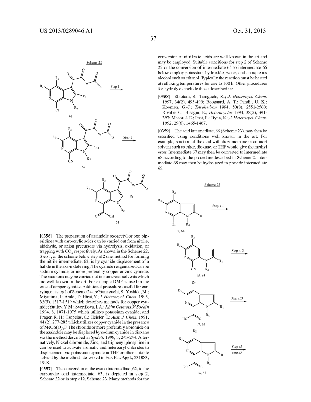 PHARMACEUTICAL FORMULATIONS OF SUBSTITUTED AZAINDOLEOXOACETIC PIPERAZINE     DERIVATIVES WITH PROTEASE INHIBITORS - diagram, schematic, and image 38