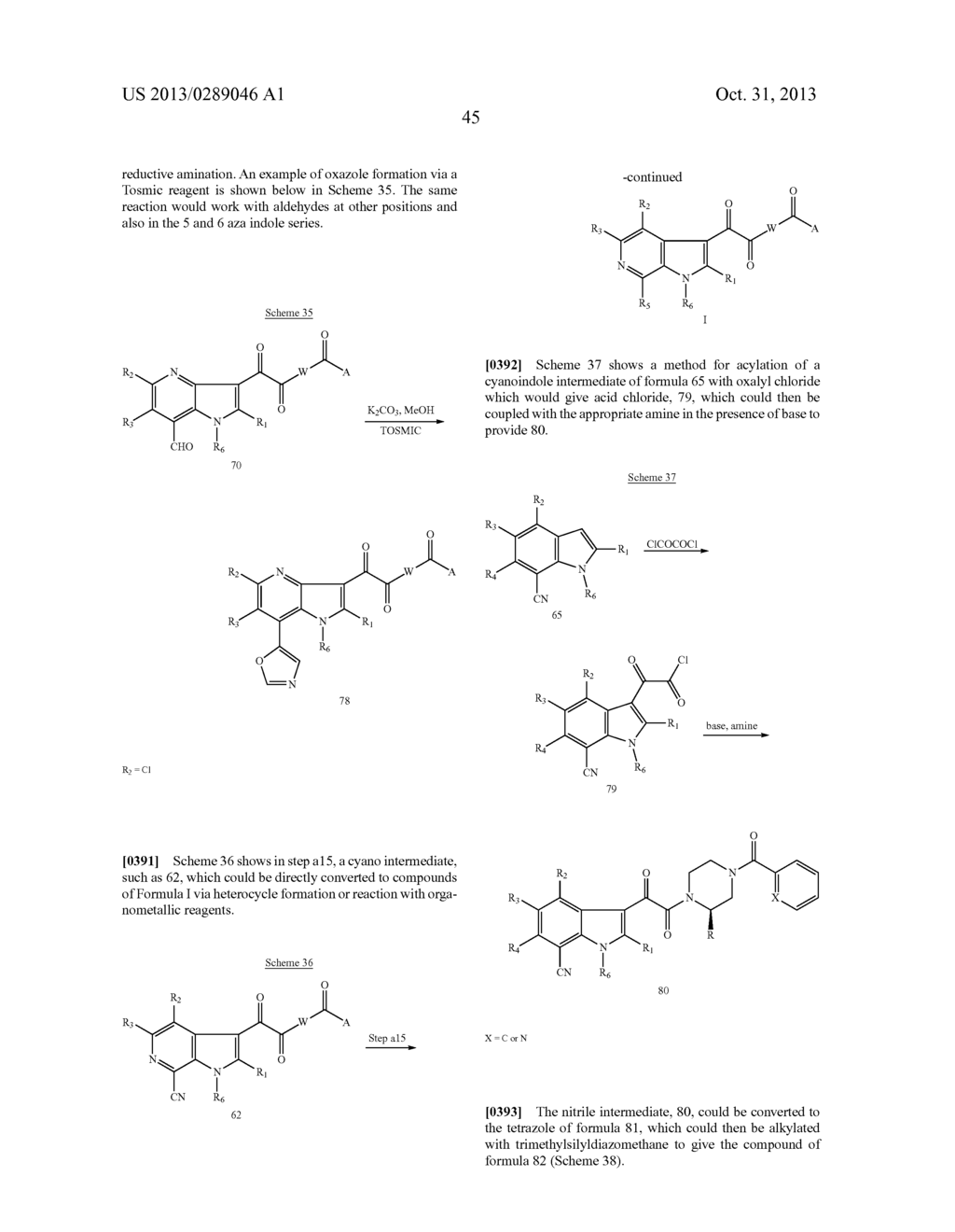 PHARMACEUTICAL FORMULATIONS OF SUBSTITUTED AZAINDOLEOXOACETIC PIPERAZINE     DERIVATIVES WITH PROTEASE INHIBITORS - diagram, schematic, and image 46