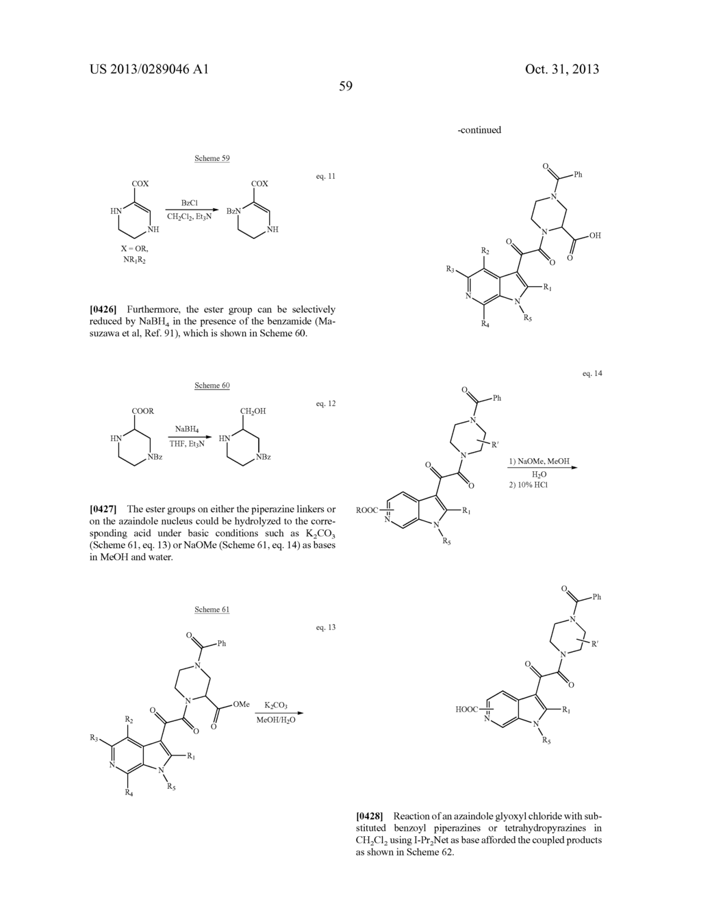PHARMACEUTICAL FORMULATIONS OF SUBSTITUTED AZAINDOLEOXOACETIC PIPERAZINE     DERIVATIVES WITH PROTEASE INHIBITORS - diagram, schematic, and image 60