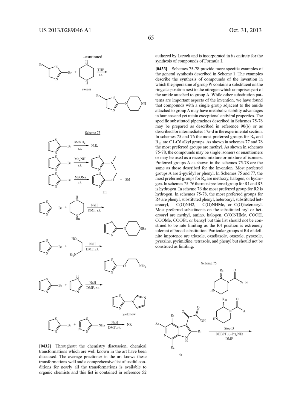 PHARMACEUTICAL FORMULATIONS OF SUBSTITUTED AZAINDOLEOXOACETIC PIPERAZINE     DERIVATIVES WITH PROTEASE INHIBITORS - diagram, schematic, and image 66