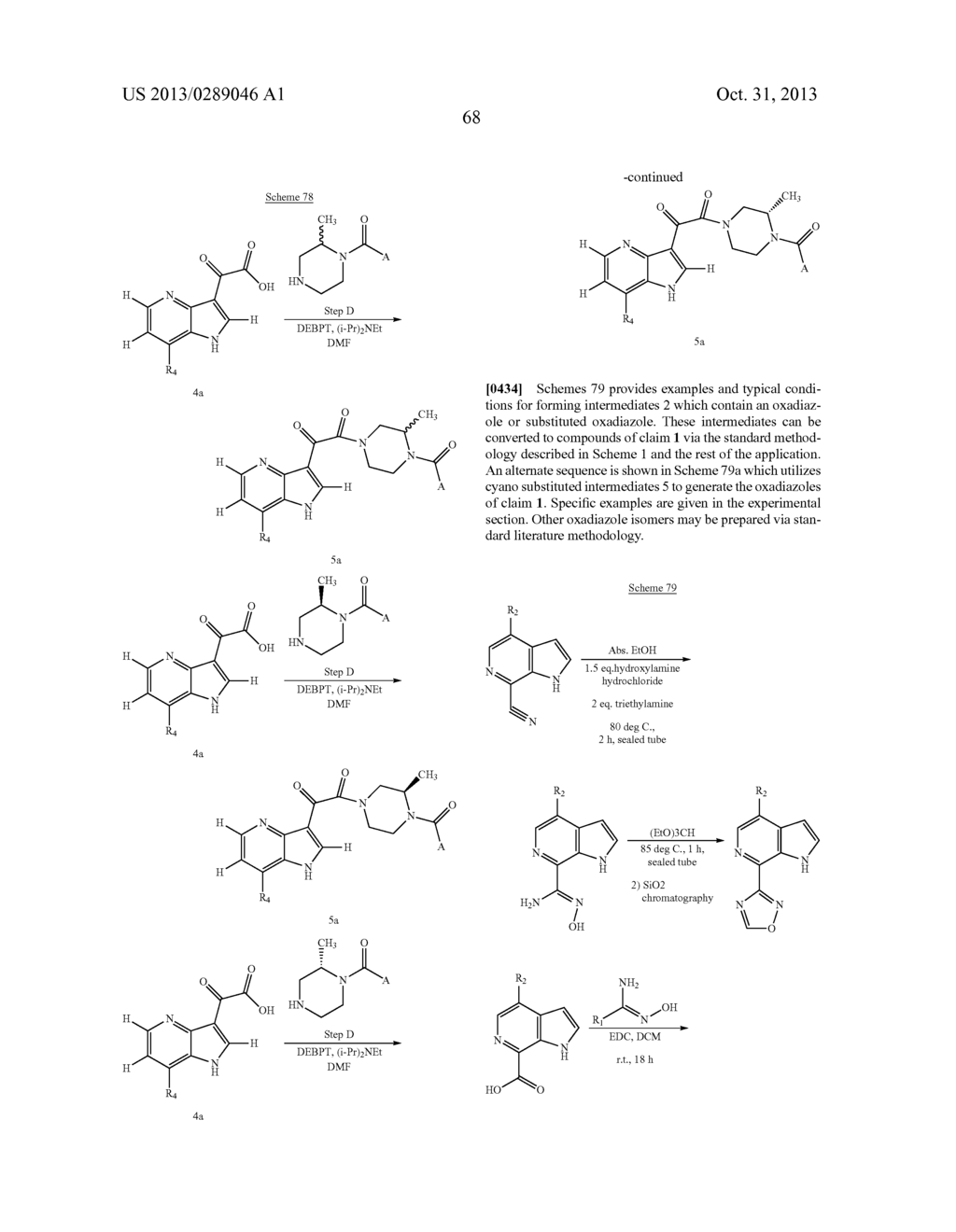 PHARMACEUTICAL FORMULATIONS OF SUBSTITUTED AZAINDOLEOXOACETIC PIPERAZINE     DERIVATIVES WITH PROTEASE INHIBITORS - diagram, schematic, and image 69