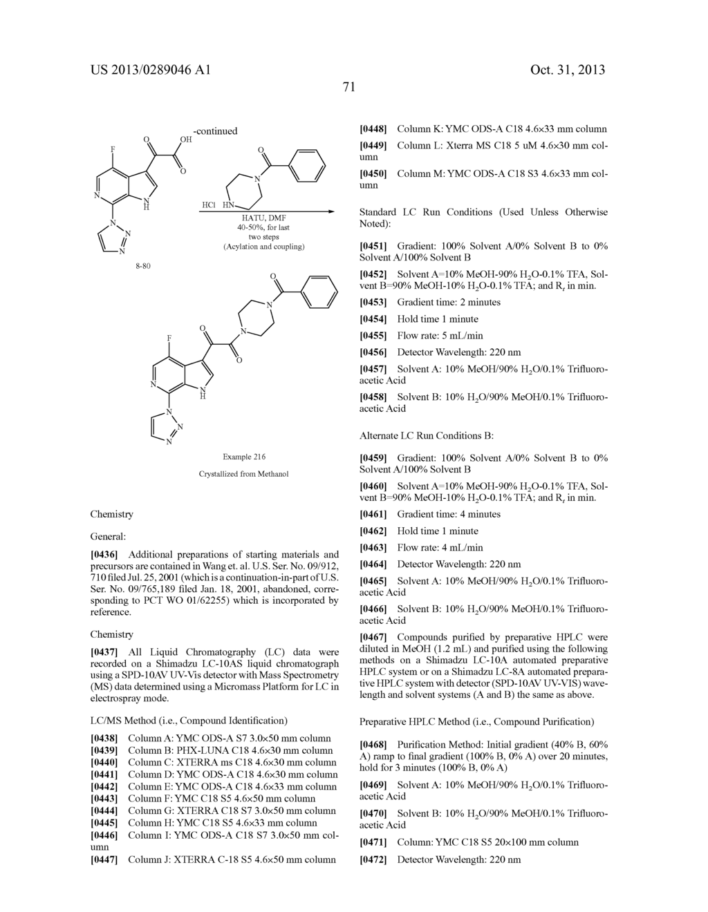 PHARMACEUTICAL FORMULATIONS OF SUBSTITUTED AZAINDOLEOXOACETIC PIPERAZINE     DERIVATIVES WITH PROTEASE INHIBITORS - diagram, schematic, and image 72