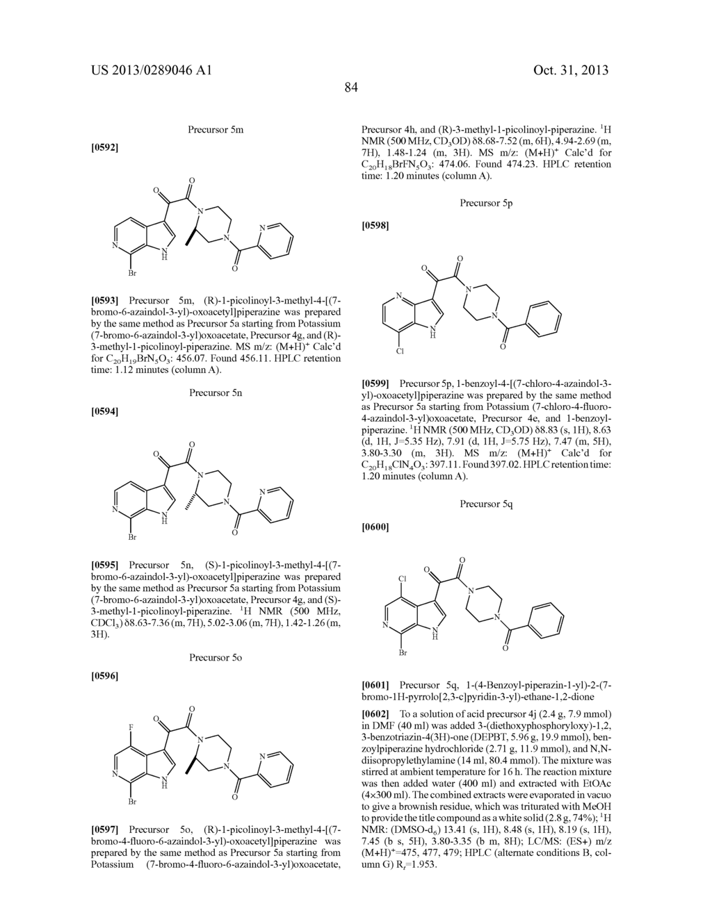 PHARMACEUTICAL FORMULATIONS OF SUBSTITUTED AZAINDOLEOXOACETIC PIPERAZINE     DERIVATIVES WITH PROTEASE INHIBITORS - diagram, schematic, and image 85