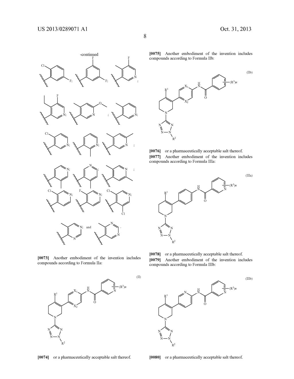 TETRAZOLYL-TETRAHYDROPYRIDINE COMPOUNDS FOR INFLAMMATION AND     IMMUNE-RELATED USES - diagram, schematic, and image 09