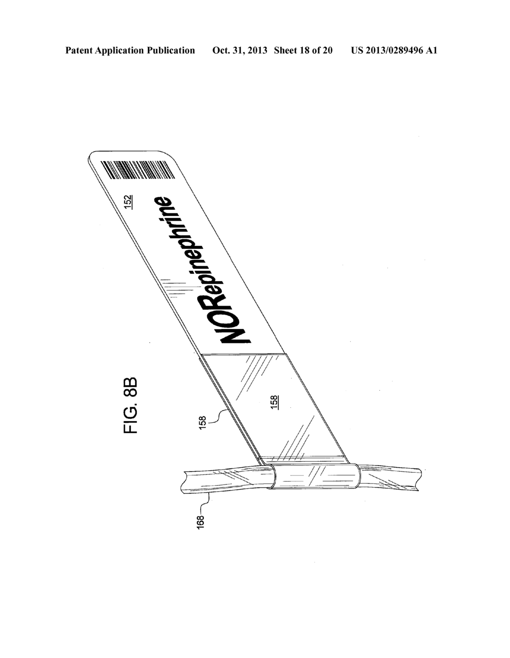 Intravenous Bag/Line Safety Device - diagram, schematic, and image 19