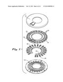 CAP DISPLACEMENT MECHANISM FOR LANCING DEVICE AND MULTI-LANCET CARTRIDGE diagram and image