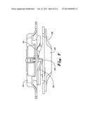 CAP DISPLACEMENT MECHANISM FOR LANCING DEVICE AND MULTI-LANCET CARTRIDGE diagram and image