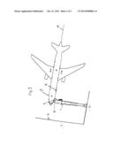 METHOD FOR IDENTIFYING AN AIRPLANE IN CONNECTION WITH PARKING OF THE     AIRPLANE AT A STAND diagram and image