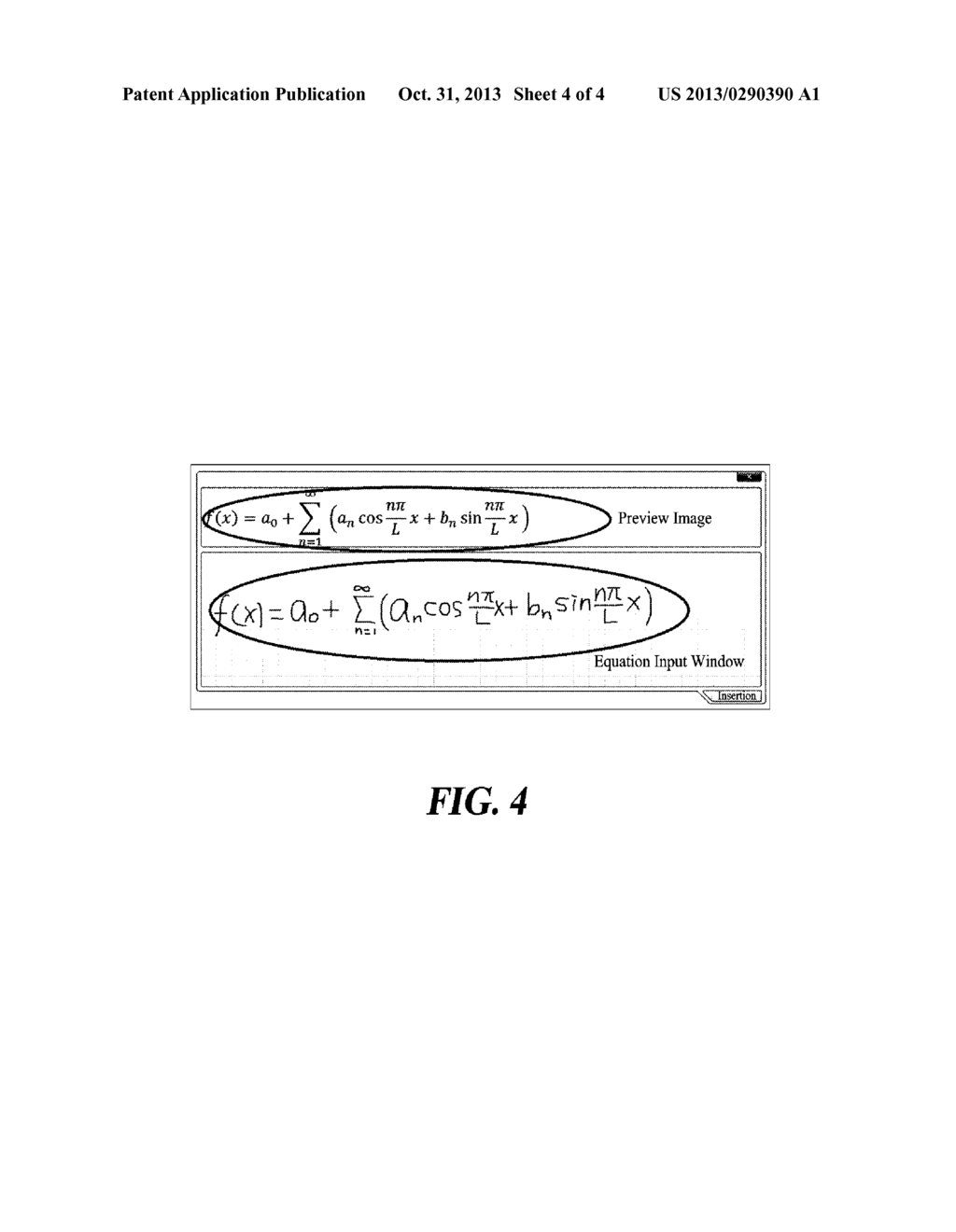METHOD AND DEVICE FOR INPUTTING EQUATION - diagram, schematic, and image 05