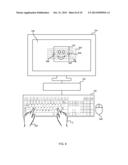 USER INTERFACE CONTROL USING A KEYBOARD diagram and image