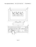 USER INTERFACE CONTROL USING A KEYBOARD diagram and image