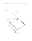 CASING STRUCTURE OF SLIM OPTICAL DISK DRIVE diagram and image