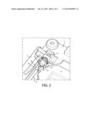 OPTICAL DISC DEVICE HAVING A BLCOKING MEANS FOR ITS OPTICAL PICKUP UNIT diagram and image