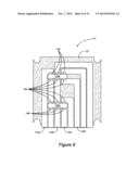 PHYSICALLY SEPARATED HOT SIDE AND COLD SIDE HEAT SINKS IN A THERMOELECTRIC     REFRIGERATION SYSTEM diagram and image