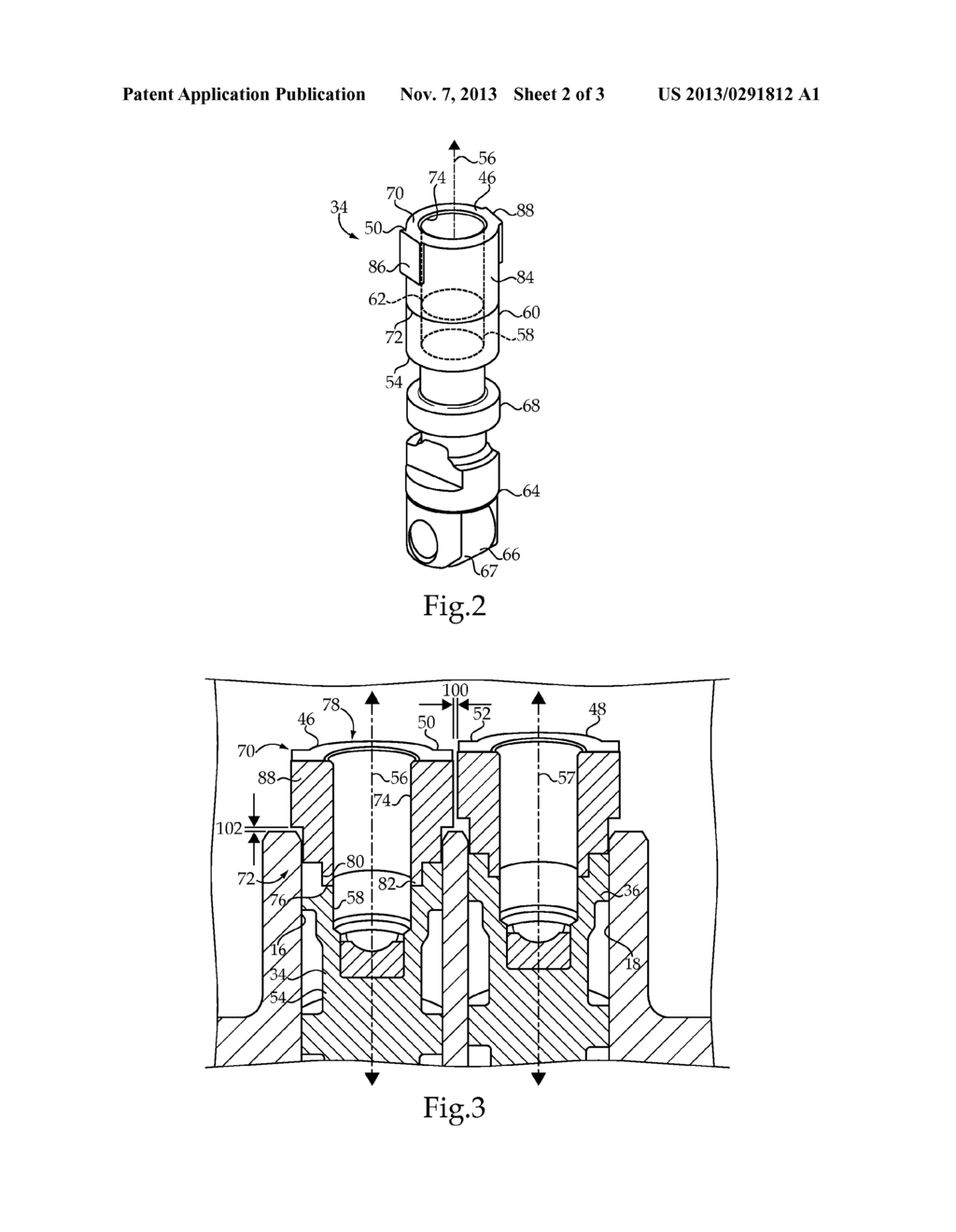 Internal Combustion Engine Having Valve Lifters With Misalignment Limiting     End Caps - diagram, schematic, and image 03