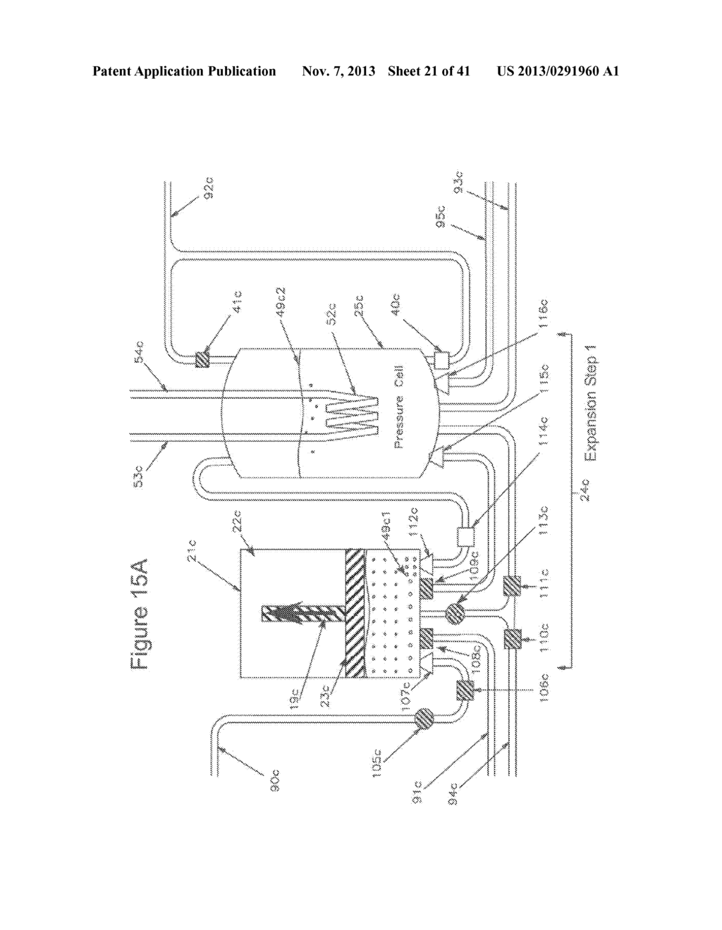 COMPRESSED AIR ENERGY STORAGE SYSTEM UTILIZING TWO-PHASE FLOW TO     FACILITATE HEAT EXCHANGE - diagram, schematic, and image 22