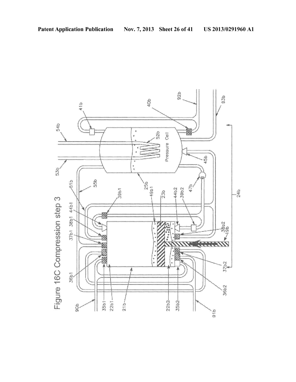 COMPRESSED AIR ENERGY STORAGE SYSTEM UTILIZING TWO-PHASE FLOW TO     FACILITATE HEAT EXCHANGE - diagram, schematic, and image 27