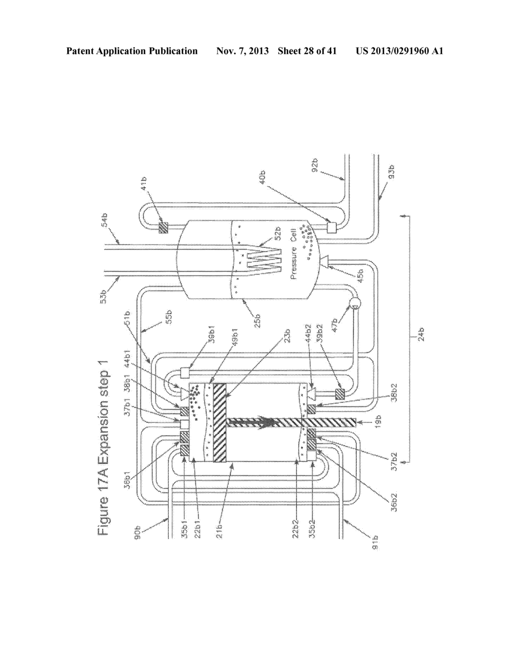 COMPRESSED AIR ENERGY STORAGE SYSTEM UTILIZING TWO-PHASE FLOW TO     FACILITATE HEAT EXCHANGE - diagram, schematic, and image 29