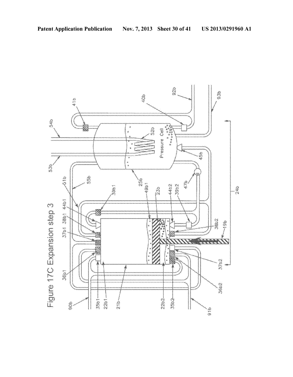 COMPRESSED AIR ENERGY STORAGE SYSTEM UTILIZING TWO-PHASE FLOW TO     FACILITATE HEAT EXCHANGE - diagram, schematic, and image 31