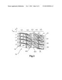 VULCANIZING MOULD FOR MOULDING AND VULCANIZING A TIRE diagram and image