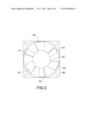 HEAT DISSIPATING FAN AND FAN WHEEL diagram and image