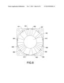 HEAT DISSIPATING FAN AND FAN WHEEL diagram and image