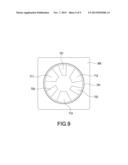 HEAT DISSIPATING FAN AND FAN WHEEL diagram and image