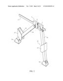 Automatic Locking System for a Self-Adjustable Leveling Ladder diagram and image