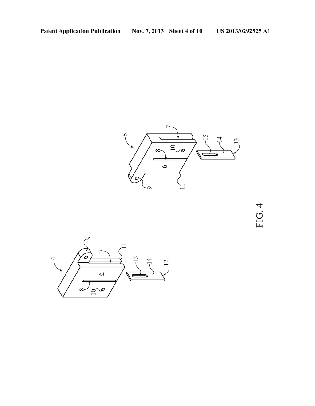 Automatic Locking System for a Self-Adjustable Leveling Ladder - diagram, schematic, and image 05