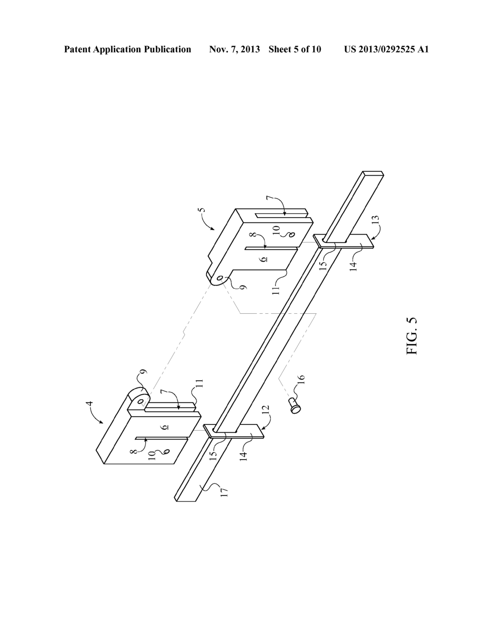 Automatic Locking System for a Self-Adjustable Leveling Ladder - diagram, schematic, and image 06