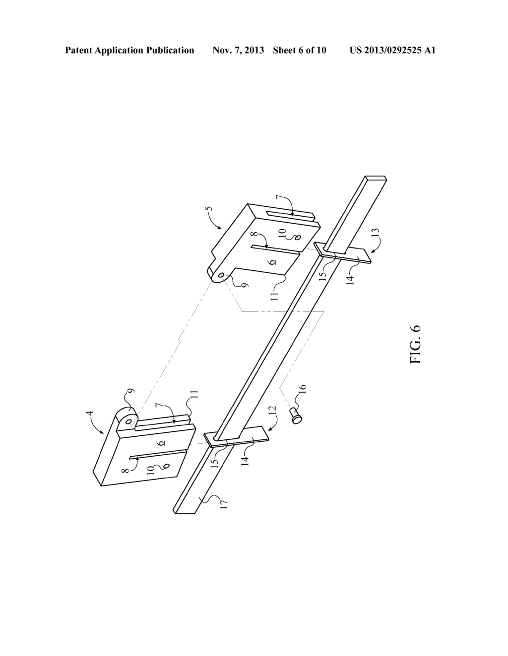 Automatic Locking System for a Self-Adjustable Leveling Ladder - diagram, schematic, and image 07
