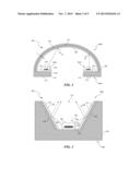 SOLID-STATE TRANSDUCER ASSEMBLIES WITH REMOTE CONVERTER MATERIAL FOR     IMPROVED LIGHT EXTRACTION EFFICIENCY AND ASSOCIATED SYSTEMS AND METHODS diagram and image