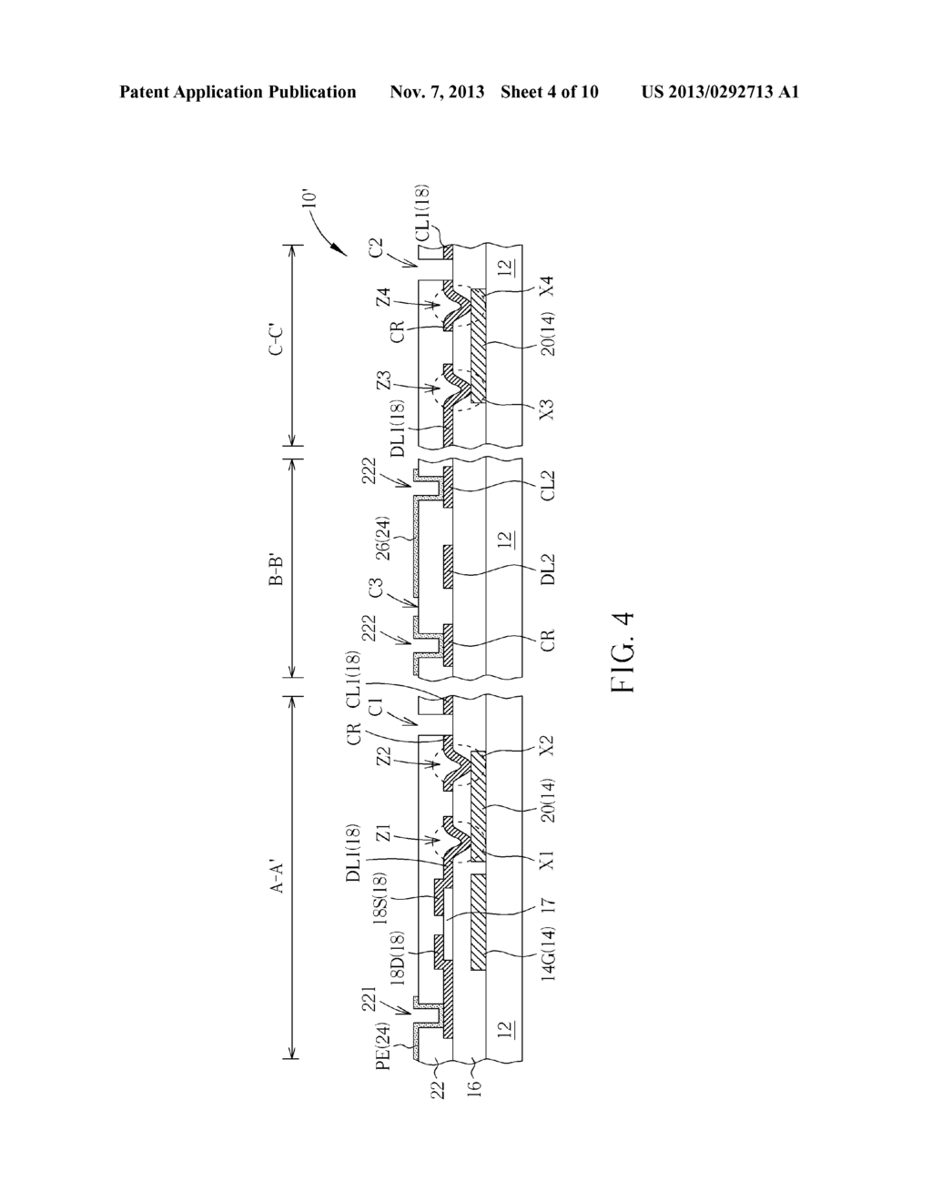 ARRAY SUBSTRATE OF DISPLAY PANEL - diagram, schematic, and image 05